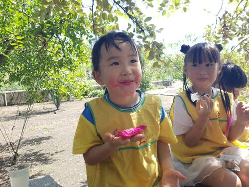 小朋友說：好甜好好吃(另開新視窗/jpg檔)圖片